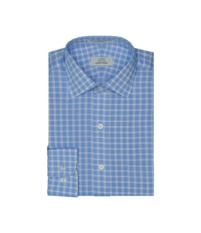 Cooper Stewart Gaffney Dobby Check Dress Shirt