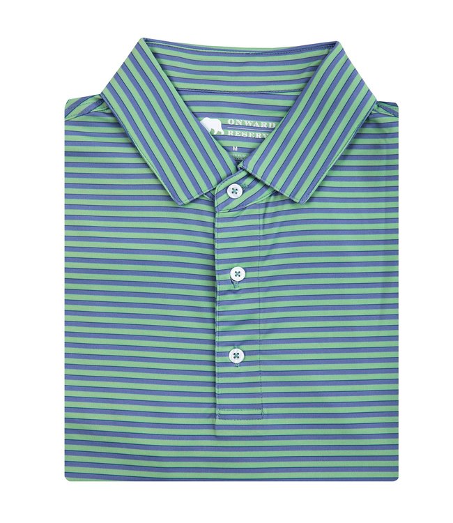 Onward Reserve Break Stripe Performance Polo