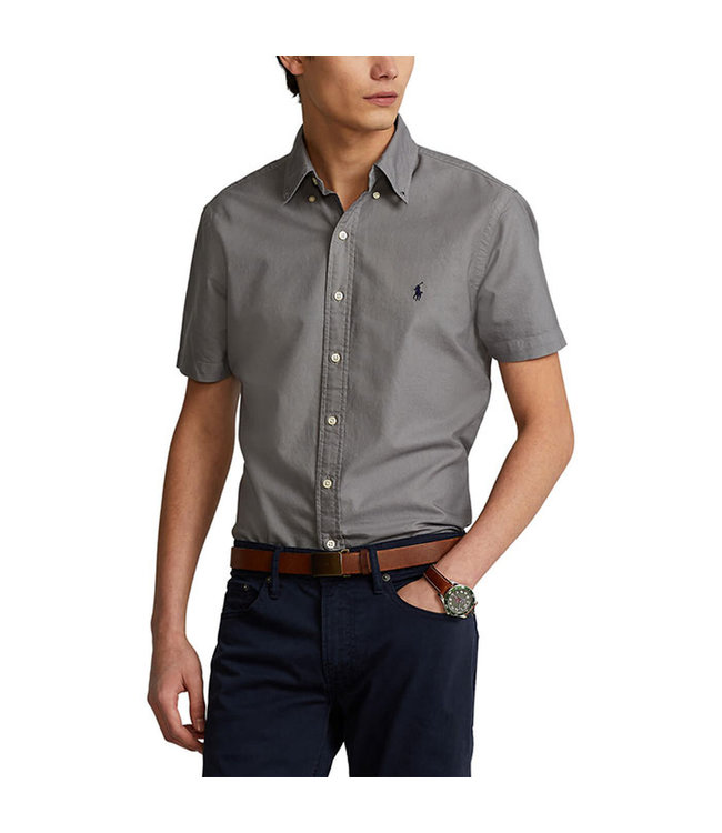 Polo Ralph Lauren Garment Dyed Short Sleeve Oxford Shirt