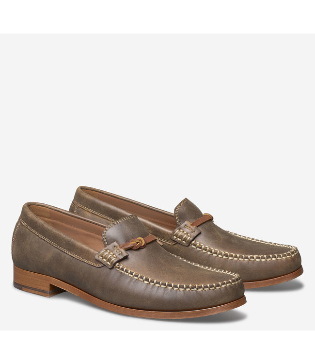 Johnston and Murphy Baldwin Leather Bit Moccasin