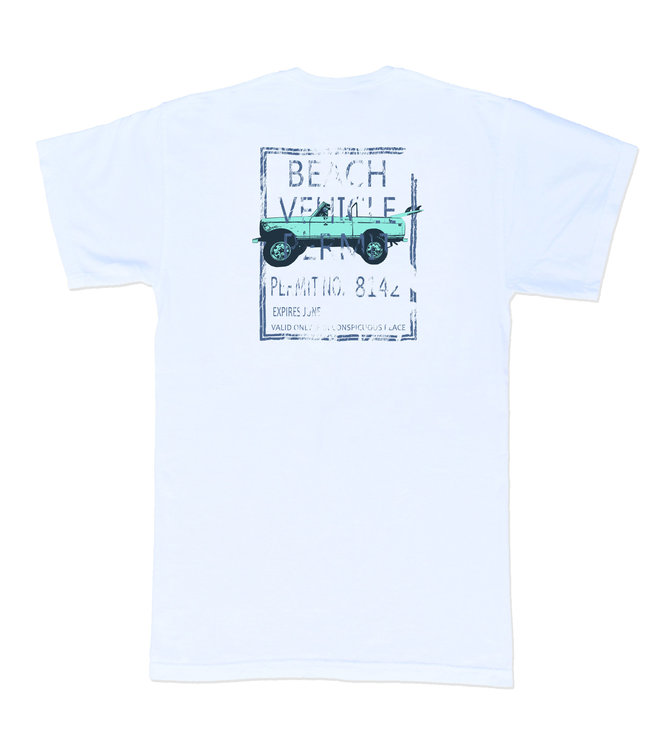 Coastal Cotton Beach Permit Tee