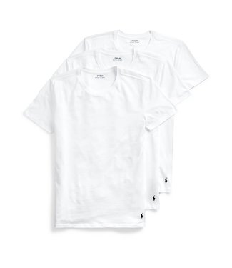 Polo Ralph Lauren 3 Pack Big & Tall Man Classic Fit Cotton Crew T-Shirts