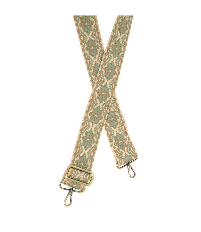Joy Susan Embroidered Guitar Strap