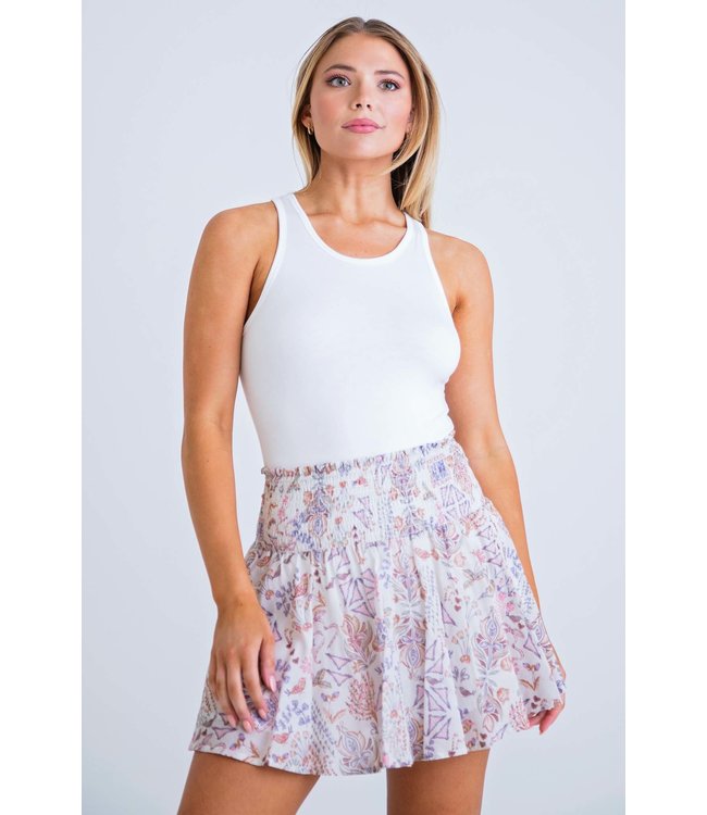 Karlie smocked skort hot sale