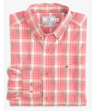 Southern Tide Coastal Passage Carson Plaid LS Sport Shirt