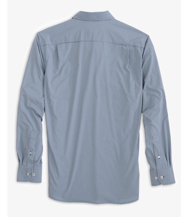 Southern Tide Micro Gingham brrr Intercoastal Sport Shirt