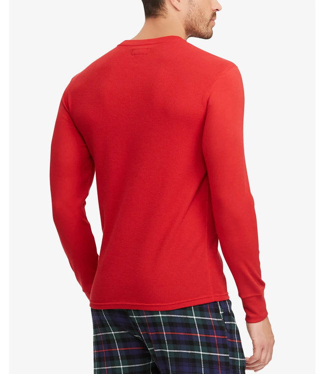 Polo Ralph Lauren Waffle-Knit Long Sleeve Crew Shirt