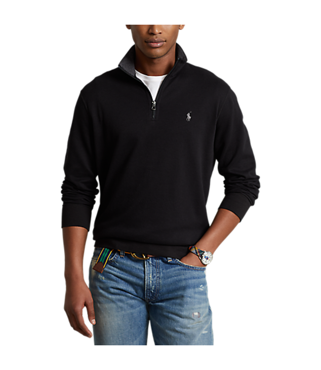 Men's Luxury Jersey Half-Zip Pullover - Abraham's