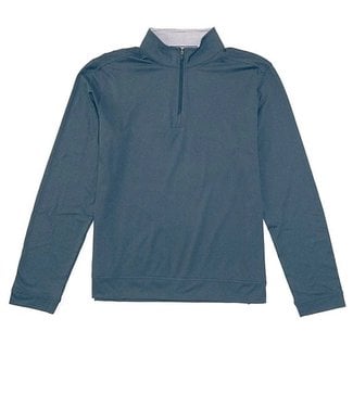 Southern Tide Backbarrier Heather Performance Quarter Zip Pullover