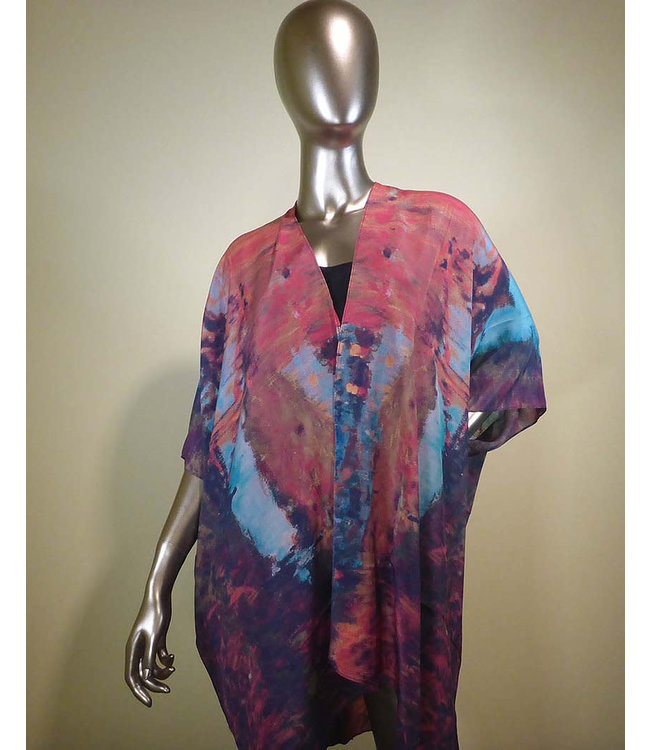 Cocoon House Long Silk Kimono