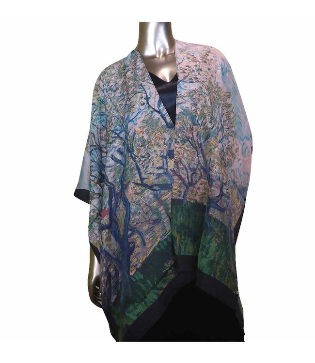 Cocoon House Long Silk Kimono