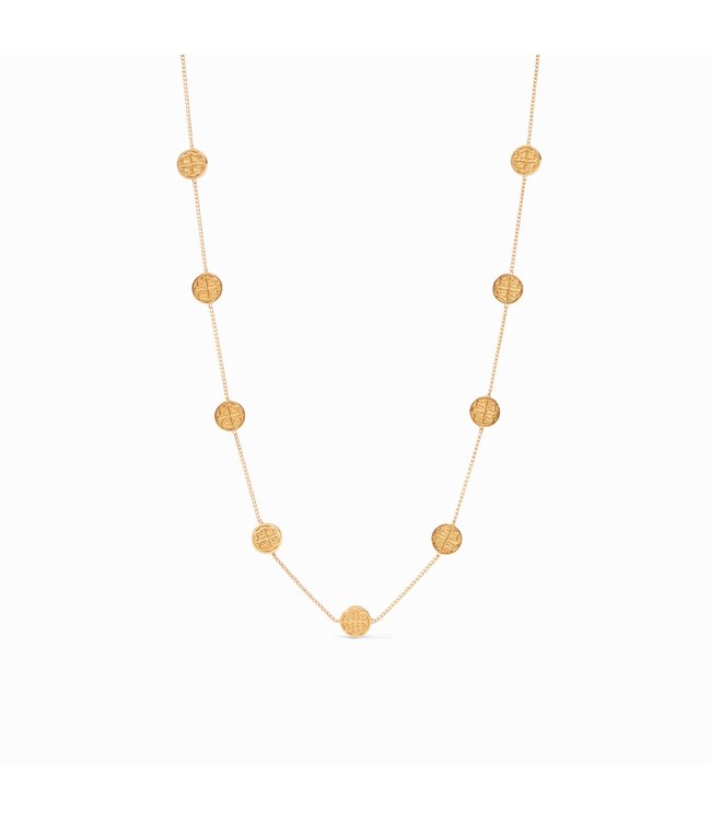 Julie Vos Valencia Delicate Station Necklace