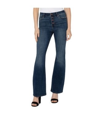 Liverpool Lucy High Rise Exposed Button Fly Bootcut Jean