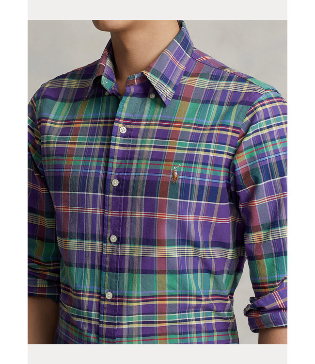 Plaid Oxford Shirt