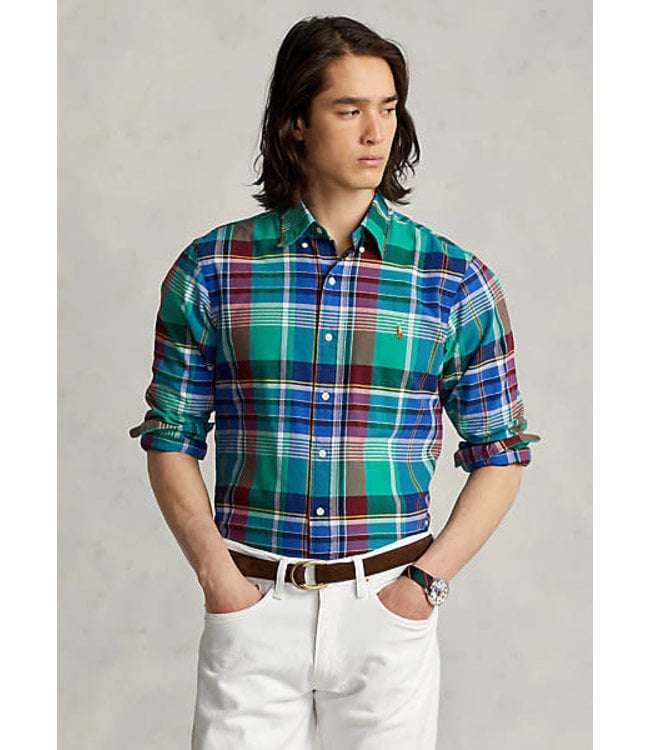 Plaid Oxford Shirt