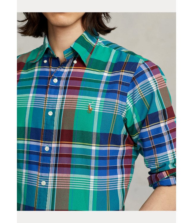 Plaid Oxford Shirt
