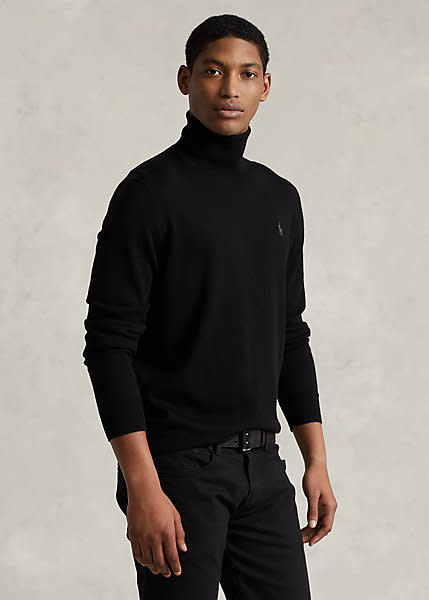 Polo Ralph Lauren Washable Merino Wool Turtleneck Sweater - Abraham's