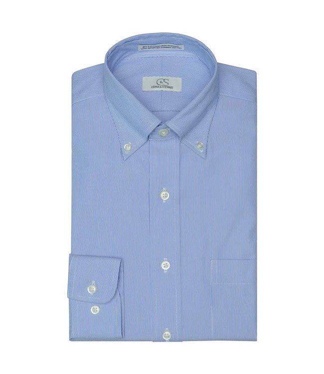 Cooper & Stewart The Reagan Stripe Dress Shirt
