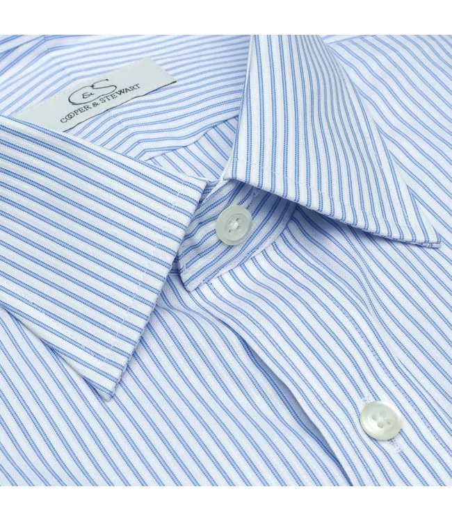 Cooper & Stewart The Franklin Stripe Dress Shirt