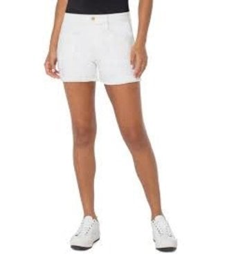 Liverpool Vickie Fray Hem Short