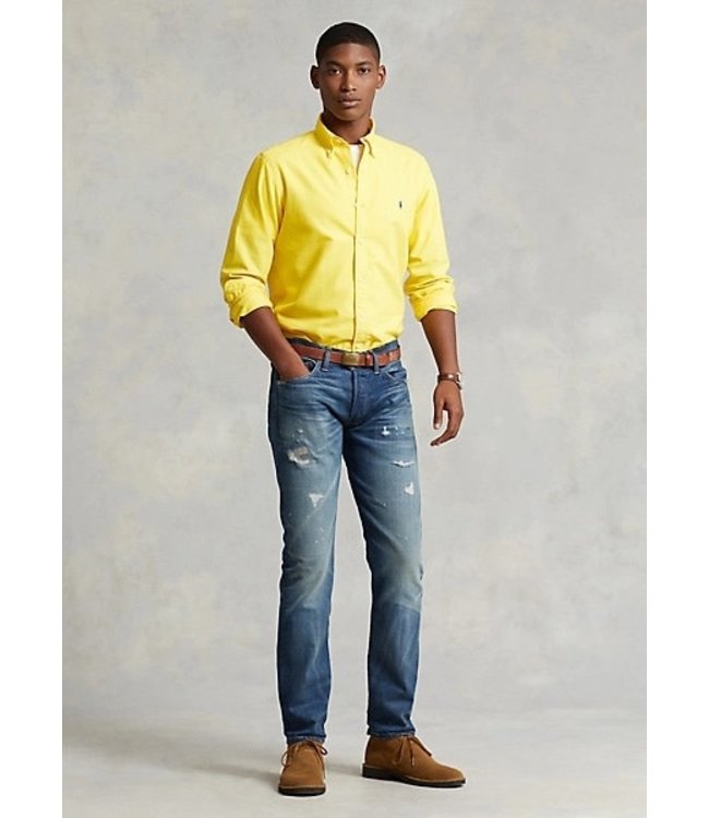 PRL Garment-Dyed Oxford Shirt