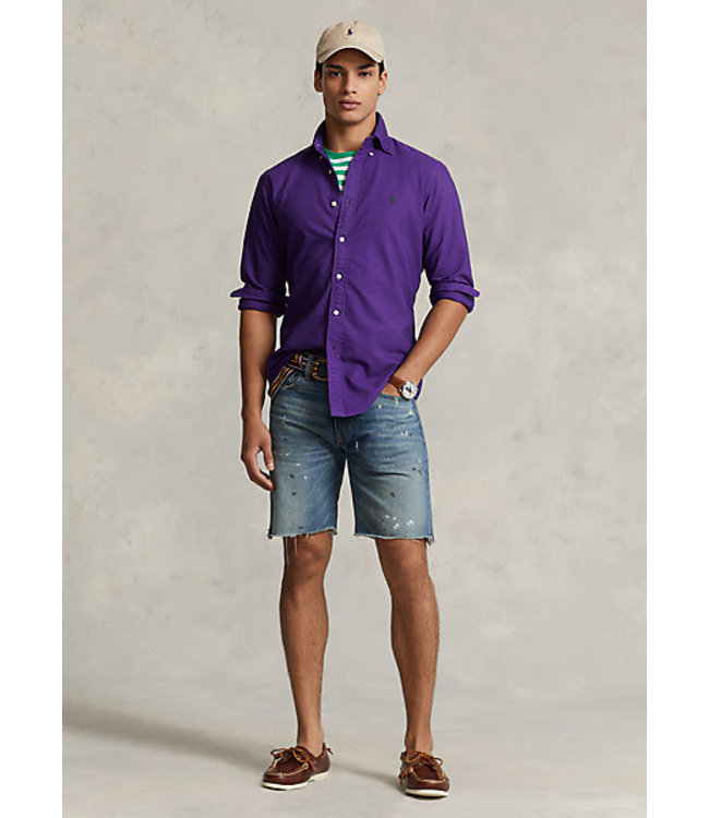 PRL Garment-Dyed Oxford Shirt