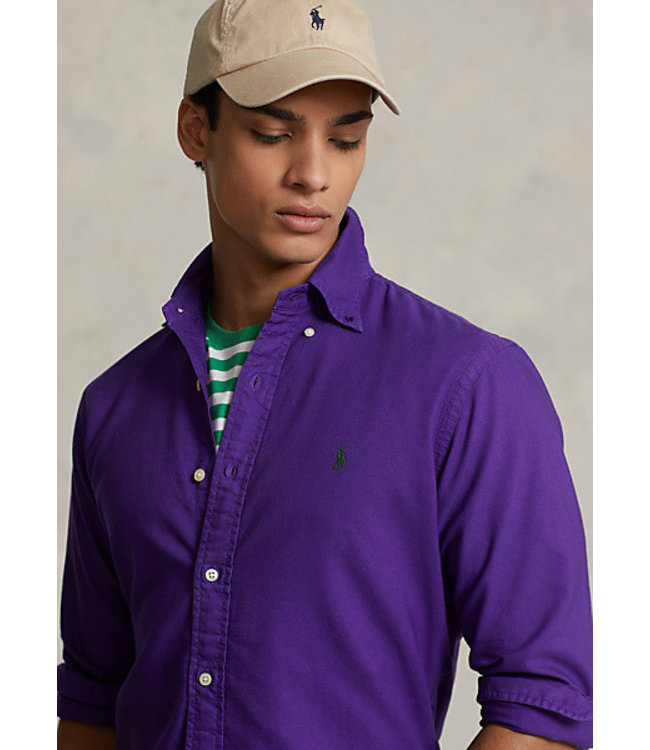 PRL Garment-Dyed Oxford Shirt