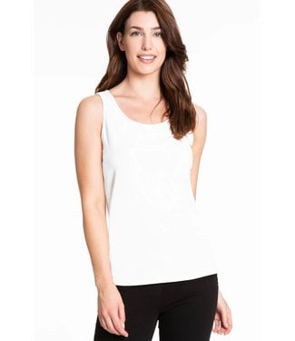 Multiples Double Scoop Neck Tank Top