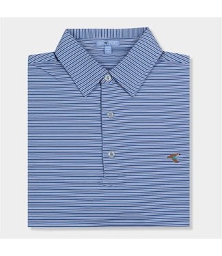 GenTeal Apparel Freeport Stripe Performance Polo