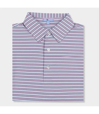 GenTeal Apparel Oasis Stripe Performance Polo