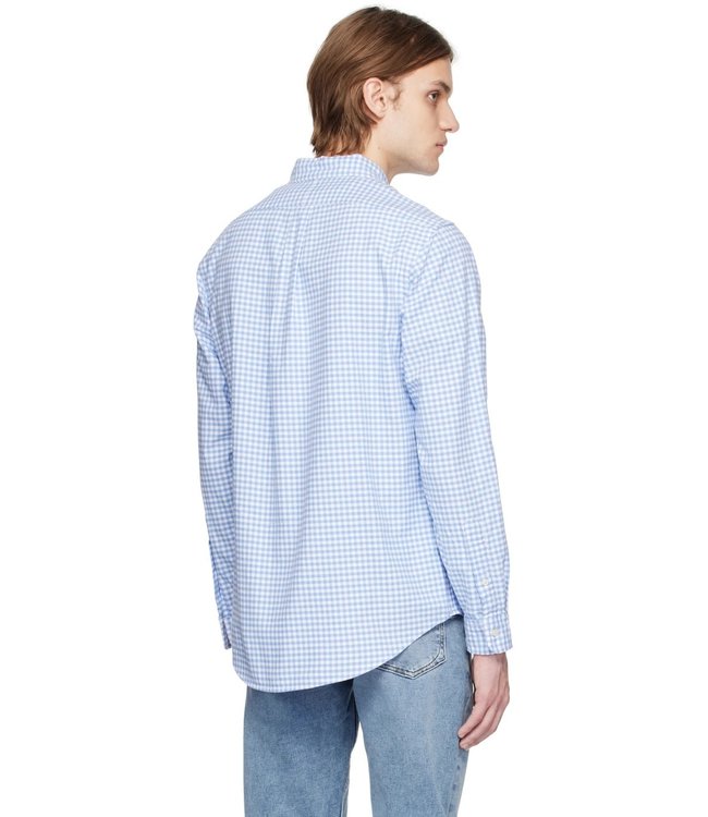 PRL Classic Fit Plaid Oxford Long Sleeve Woven Shirt