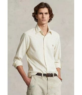 Polo Ralph Lauren Long-Sleeve Classic Oxford  Yarn-Dyed Sport Shirt