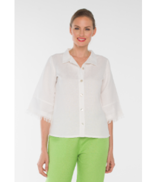 Toofan Button Down Shirt with Fringe