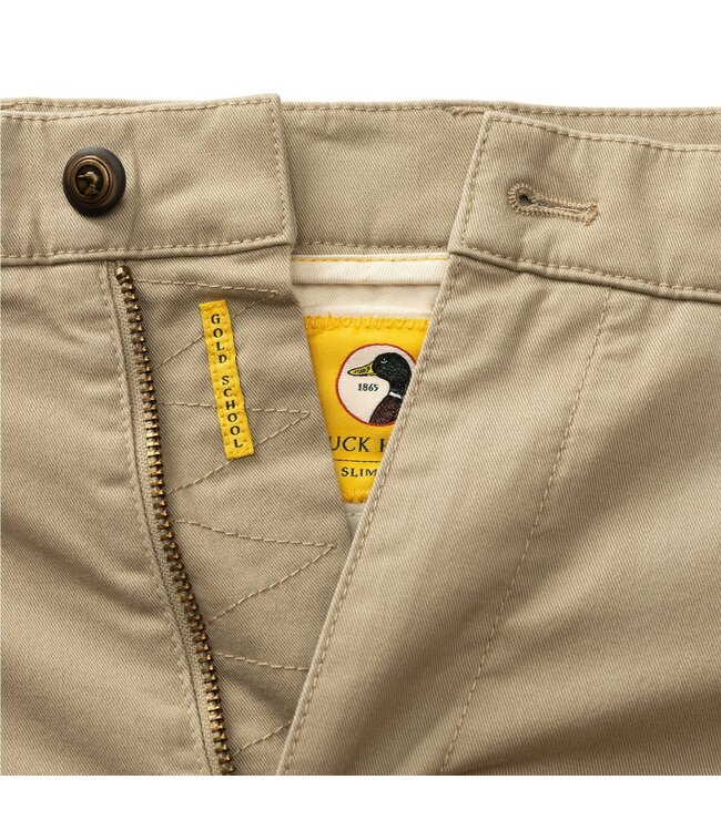 Duck Head Slim Fit Gold School Chino