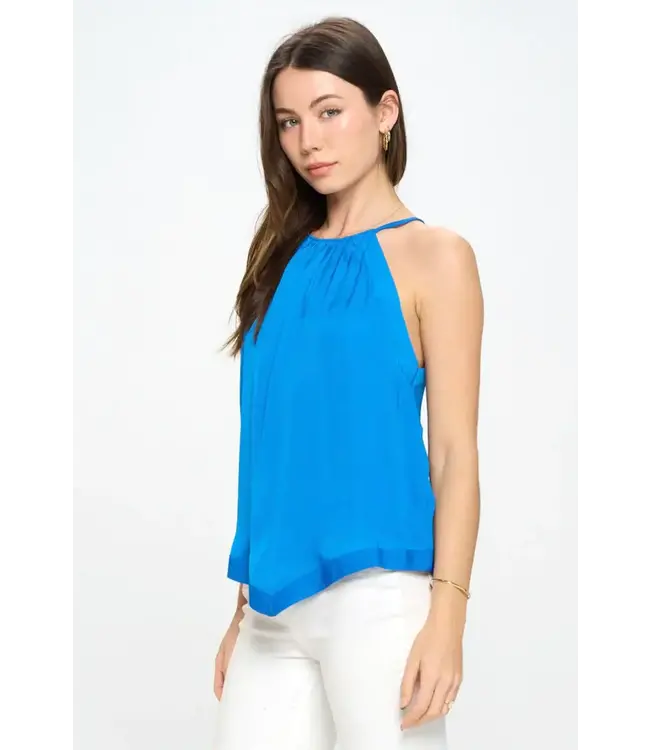 130 Cole | Colletta Coop Angled Hem Halter