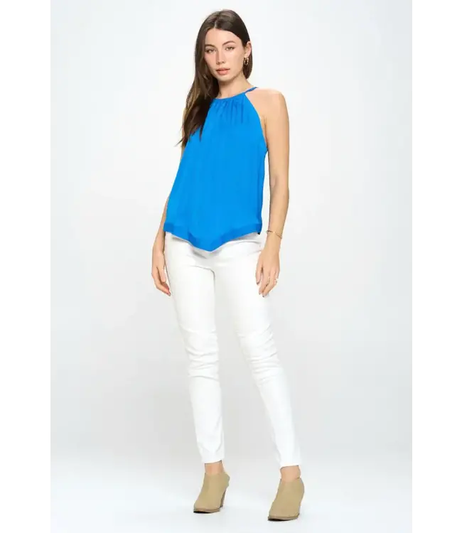 130 Cole | Colletta Coop Angled Hem Halter