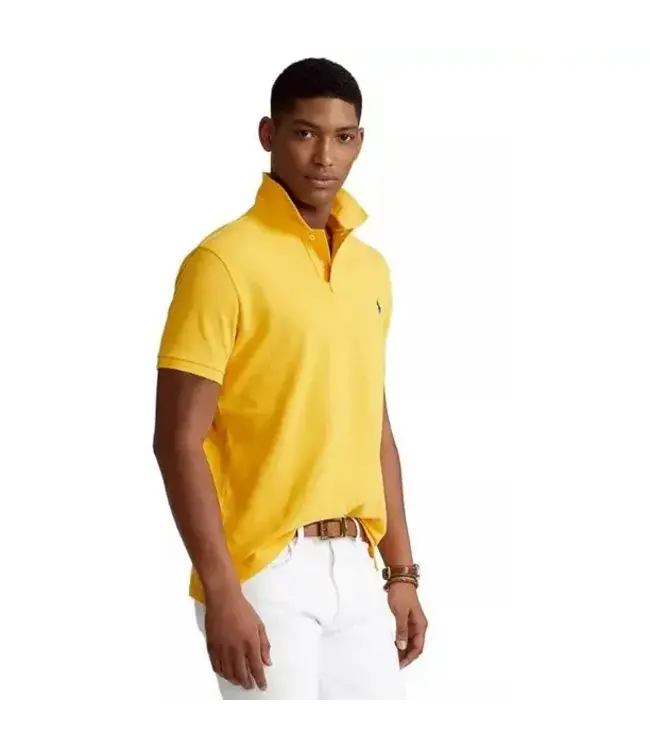 PRL Short-Sleeve Mesh Polo Solid Classic Fit