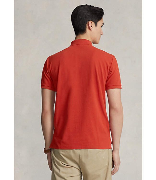 PRL Short-Sleeve Mesh Polo Solid Classic Fit