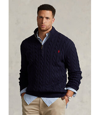 Men's Luxury Jersey Half-Zip Pullover - Abraham's