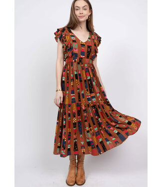 Uncle Frank City Scape Dress