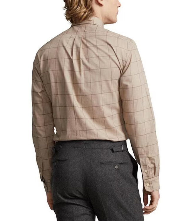 PRL Long-Sleeve Sanded Twill Sport Shirt