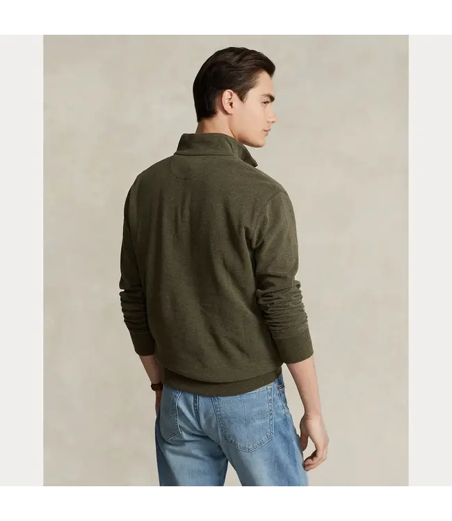 PRL Double Knit Jersey 1/2 Zip Pullover