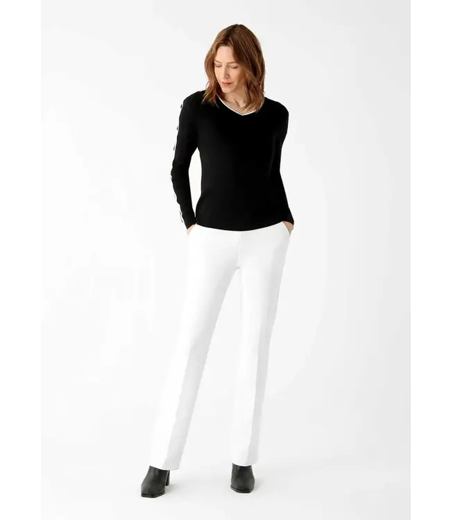 Lisette Jolie Fabric 30" Straight Pant with Pockets