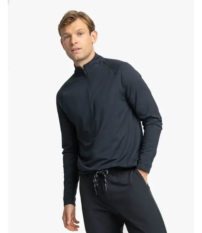 Southern Tide Cruiser Heather Quarter Zip Pullover