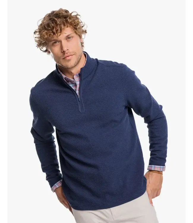 Southern Tide Heather Outbound Quarter Zip Pullover