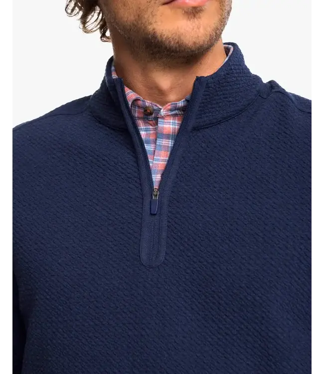 Southern Tide Heather Outbound Quarter Zip Pullover