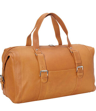 Piel Leather Satchel with Buckles