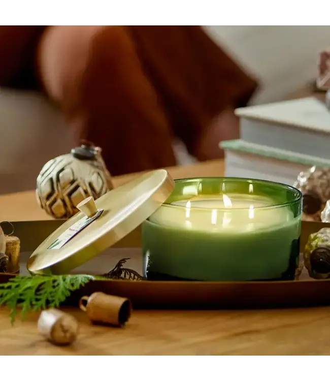 Thymes Green 4-Wick Candle