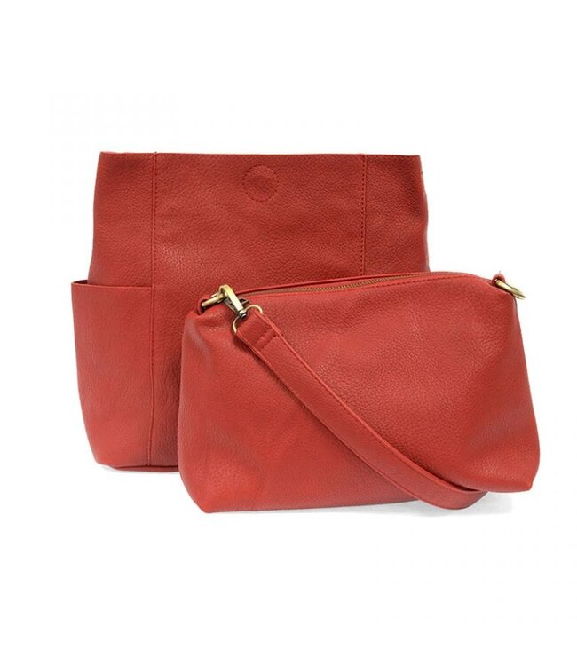 Joy Susan Kayleigh Side Pocket Bucket Bag