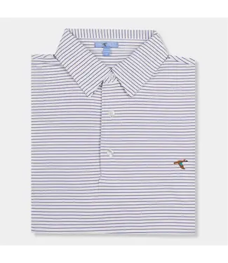 GenTeal Apparel Stripe LiteTec Performance Polo